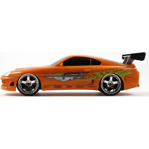 Jada Toys Fast and furious Coche Rc 1995 Brians Toyota Supra-Naranja 1:16 253206006 4006333064944
