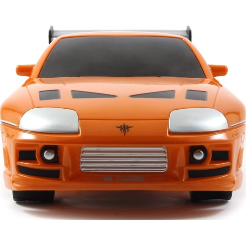 Jada Toys Fast and furious Coche Rc 1995 Brians Toyota Supra-Naranja 1:16 253206006 4006333064944