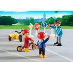 Playmobil Σχολικός Τροχονόμος Και Παιδάκια 5571 4008789055712