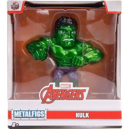 Jada Toys Metal Figure Hulk Collectable Measures 10 Cm 253221001 4006333068768