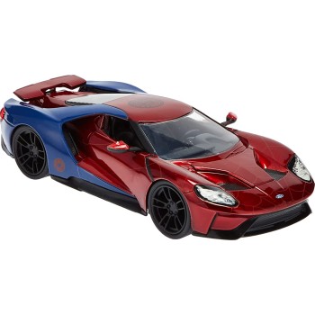 Jada Toys Marvel Spiderman 2017 Ford Gt 1:24 Scale Die-Cast Car 253225002 4006333065156