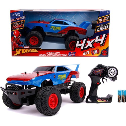 Jada Toys Marvel Rc Spiderman Daytona 1:12 Scale 253229000 4006333070402