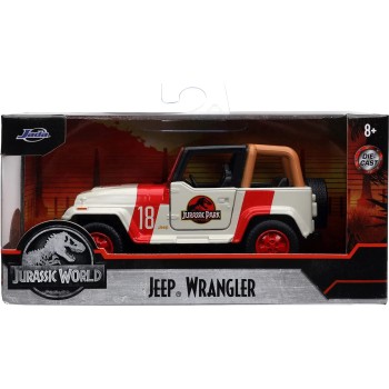Jada Toys World Jurassic Park Wrangler 1:32 Scale Die-Cast Replica 253252019 4006333074318