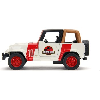 Jada Toys World Jurassic Park Wrangler 1:32 Scale Die-Cast Replica 253252019 4006333074318