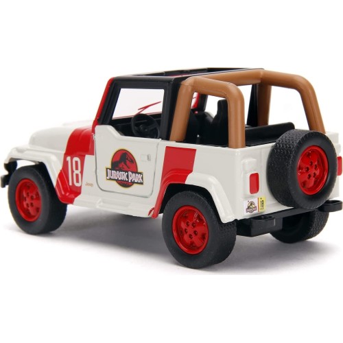 Jada Toys World Jurassic Park Wrangler 1:32 Scale Die-Cast Replica 253252019 4006333074318