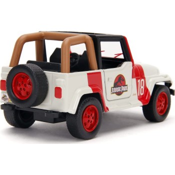 Jada Toys World Jurassic Park Wrangler 1:32 Scale Die-Cast Replica 253252019 4006333074318
