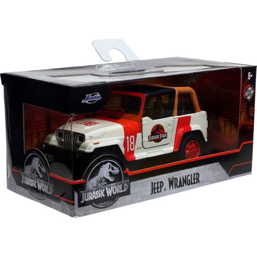 Jada Toys World Jurassic Park Wrangler 1:32 Scale Die-Cast Replica 253252019 4006333074318