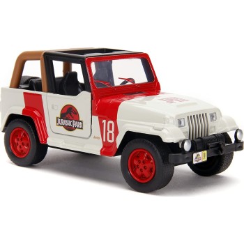 Jada Toys World Jurassic Park Wrangler 1:32 Scale Die-Cast Replica 253252019 4006333074318