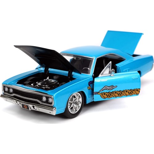 Jada Toys Looney Toons Road Runner Plymouth 1:24 Scale Die-Cast With Willy The Coyote 253255028 4006333074325