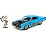 Jada Toys Looney Toons Road Runner Plymouth 1:24 Scale Die-Cast With Willy The Coyote 253255028 4006333074325