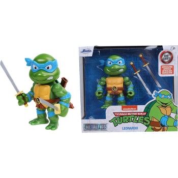 Jada Toys Teenage Mutant Ninja Turtles Leonardo Die-Cast Collector Μεταλλική Φιγούρα 10 εκ. 253283000 4006333071164