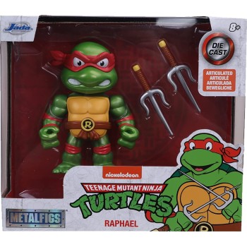Jada Toys Teenage Mutant Ninja Turtles Raphael Die-Cast Collector Μεταλλική Φιγούρα 10 εκ. 253283001 4006333071171