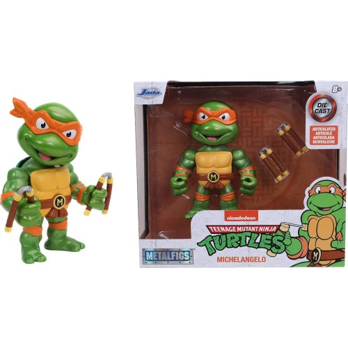 Jada Toys Teenage Mutant Ninja Turtles Michelangelo Die-Cast Collector Μεταλλική Φιγούρα 10 εκ. 253283002 4006333071188