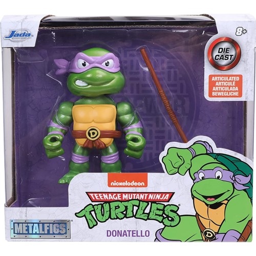 Jada Toys Teenage Mutant Ninja Turtles 4 inches Donatello Die-Cast Collector Μεταλλική Φιγούρα 10 εκ. 253283003 4006333071195