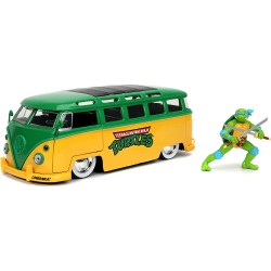 Jada Toys Turtles Leonardo 1962 VolksWagen Bus 1 24 253285000 4006333070990