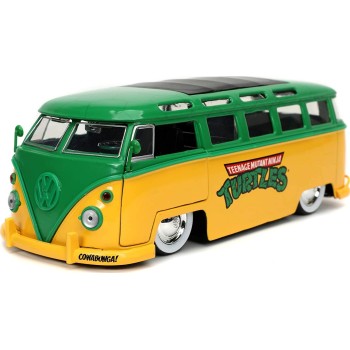 Jada Toys Turtles Leonardo 1962 VolksWagen Bus 1 24 253285000 4006333070990
