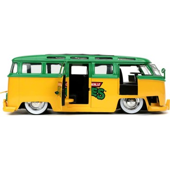 Jada Toys Turtles Leonardo 1962 VolksWagen Bus 1 24 253285000 4006333070990