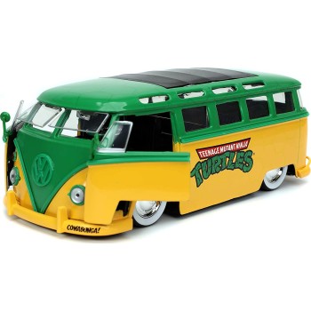 Jada Toys Turtles Leonardo 1962 VolksWagen Bus 1 24 253285000 4006333070990