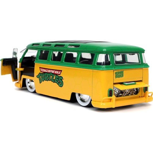 Jada Toys Turtles Leonardo 1962 VolksWagen Bus 1 24 253285000 4006333070990