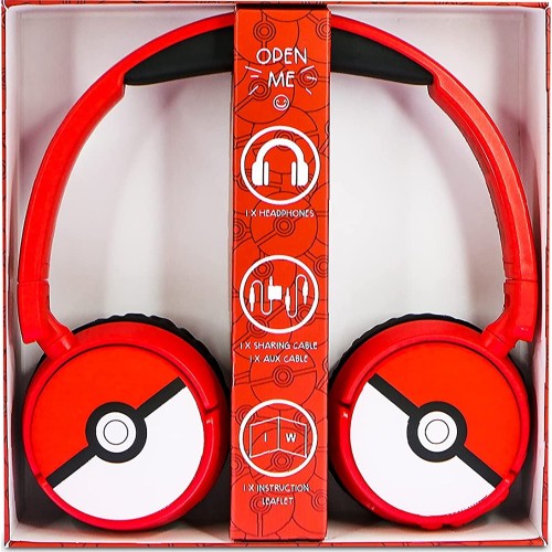 otl technologies Pokemon Poke Ball Kids Ασύρματα Ακουστικά - Κόκκινα  5055371625425