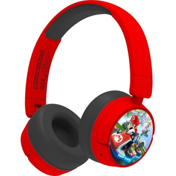 otl technologies Mk0983 Mario Kart Wireless Kids Headphones - Red  5055371625333