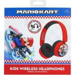otl technologies Mk0983 Mario Kart Wireless Kids Headphones - Red  5055371625333