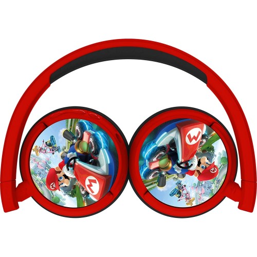 otl technologies Mk0983 Mario Kart Wireless Kids Headphones - Red  5055371625333