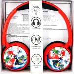 otl technologies Mk0983 Mario Kart Wireless Kids Headphones - Red  5055371625333