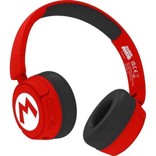 otl technologies Sm1016 Super Mario Ασύρματα Ακουστικά Κόκκινα  5055371625975