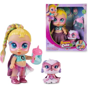 Giochi Preziosi Super Cute Super Baby Regi + Snowball Puppy UPU07000 8056379133049