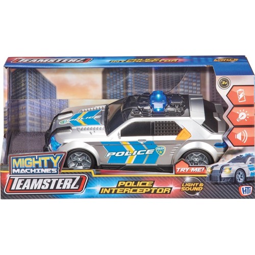 As company Teamsterz Mighty Machines Police Car With Light And Sound For Ages 3+ 7535-17121 5050841712117