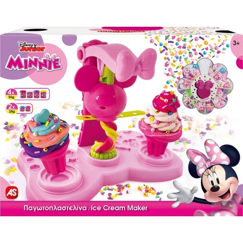 As company Πλαστελίνη Disney Minnie Παγωτοπλαστελίνα Με 4 Βαζάκια Και Καπάκια Καλουπάκια 280Γρ & Sprinkles 1045-03595 5203068035