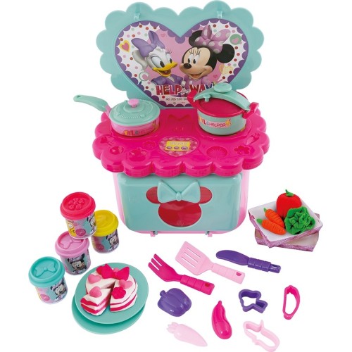As company Πλαστελίνη Disney Minnie Κουζινοπλαστελίνα Με 4 Βαζάκια Και Καπάκια Καλουπάκια 200Gr 1045-03594 5203068035945