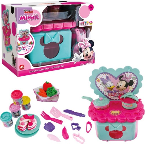 As company Πλαστελίνη Disney Minnie Κουζινοπλαστελίνα Με 4 Βαζάκια Και Καπάκια Καλουπάκια 200Gr 1045-03594 5203068035945