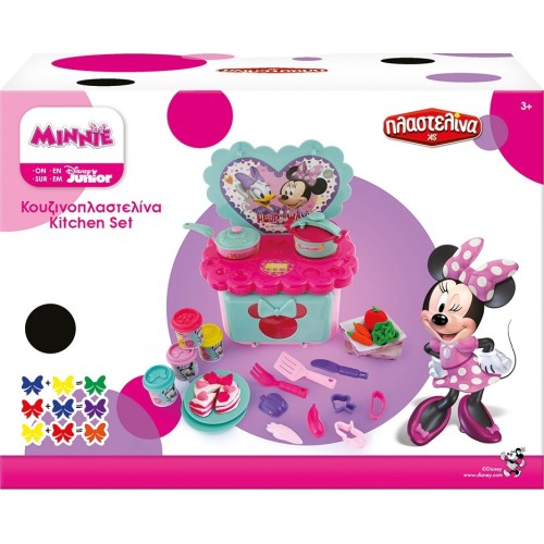 As company Πλαστελίνη Disney Minnie Κουζινοπλαστελίνα Με 4 Βαζάκια Και Καπάκια Καλουπάκια 200Gr 1045-03594 5203068035945