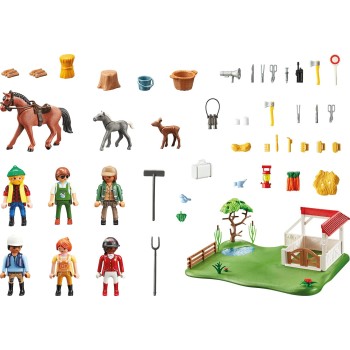 Playmobil My Figures: Pony Farm 70978 4008789709783