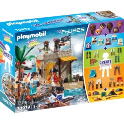 Playmobil My Figures: Πειρατικό Νησί 70979 4008789709790