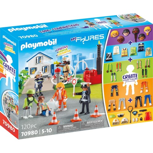 Playmobil My Figures: Fire Brigade 70980 4008789709806