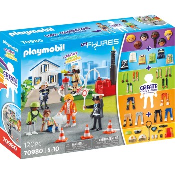 Playmobil My Figures: Fire Brigade 70980 4008789709806