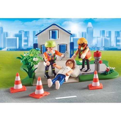 Playmobil My Figures: Πυροσβεστική Διάσωση 70980 4008789709806