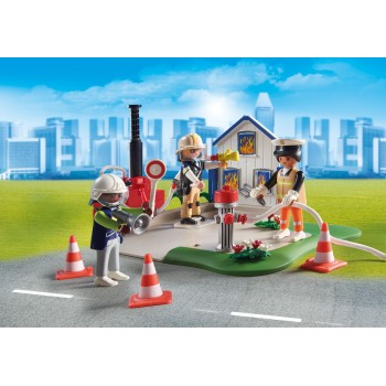 Playmobil My Figures: Πυροσβεστική Διάσωση 70980 4008789709806