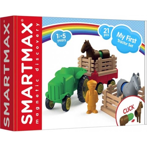 smart games Smartmax Κατασκευές Με Μαγνήτη Τρακτέρ 285-SMX222 5414301250227