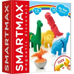 smart games Smartmax Κατασκευές Με Μαγνήτη Δεινοσαυράκια 14Τεμ. 285-SMX223 5414301250418