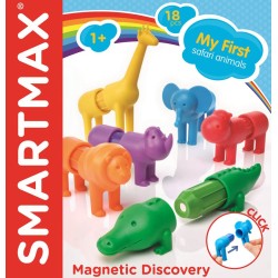 smart games Smartmax Κατασκευές Με Μαγνήτη Ζωάκια Ζούγκλας 285-SMX220 5414301249856