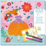 Djeco 3 To 6 Years - Colouring Maries Pretty Dresses 176-09886 3070900098862