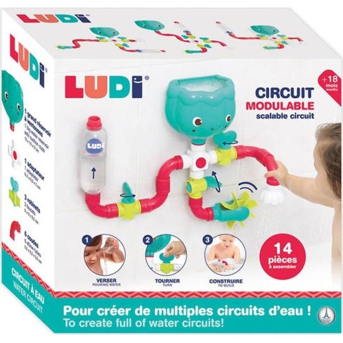 ludi Παιχνίδι Μπάνιου Διαδρομή Νερού Λουλούδι 243-40061 3550833400616