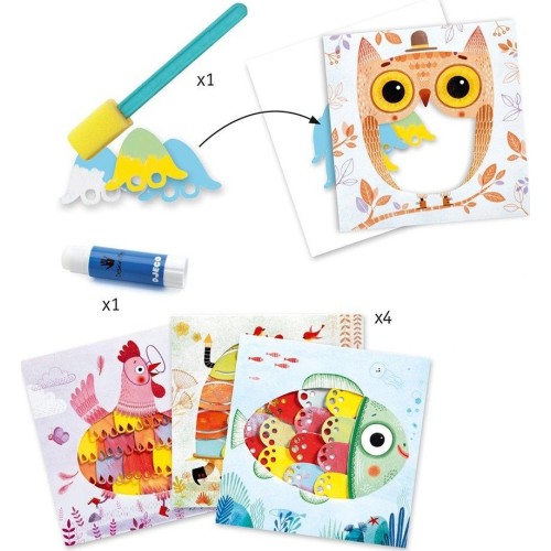 Djeco Design For Little Ones - Painting Oh, Its Fantastic 176-09688 3070900096882