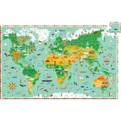 Djeco Puzzles Observation Monument Of The World - 200Pcs - Fsc Mix 07412 3070900074125