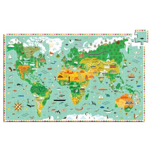 Djeco Puzzles Observation Monument Of The World - 200Pcs - Fsc Mix 07412 3070900074125