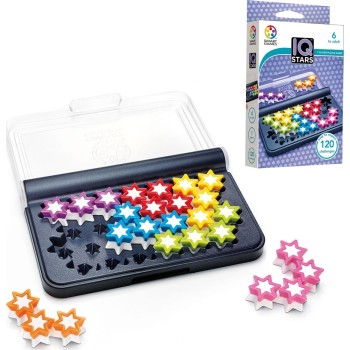 smart games Επιτραπέζιο - Σπαζοκεφαλιά IQ Stars 120 Challenges 285-SG411 5414301521105